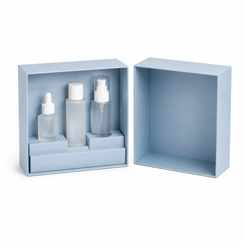 Stülpdeckelbox für Hautpflege-Trio