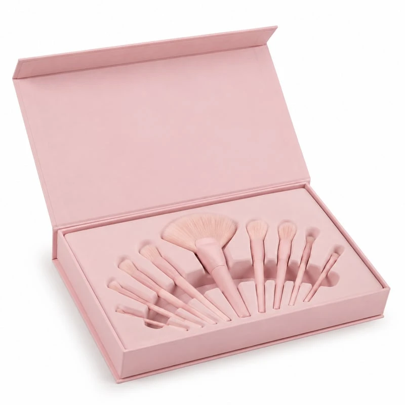 Starre Box für Make-up-Pinsel